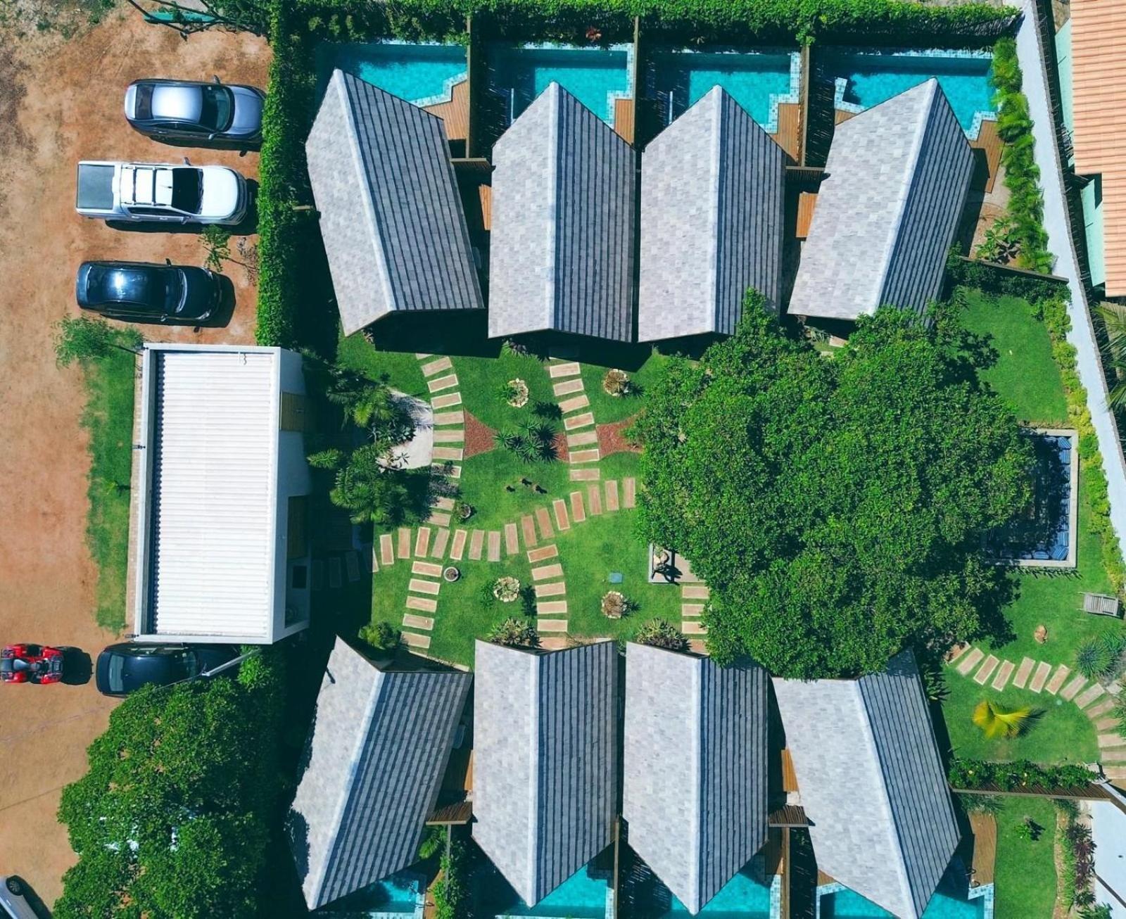 Pousada Villa Di Luna Sao Miguel do Gostoso Luaran gambar