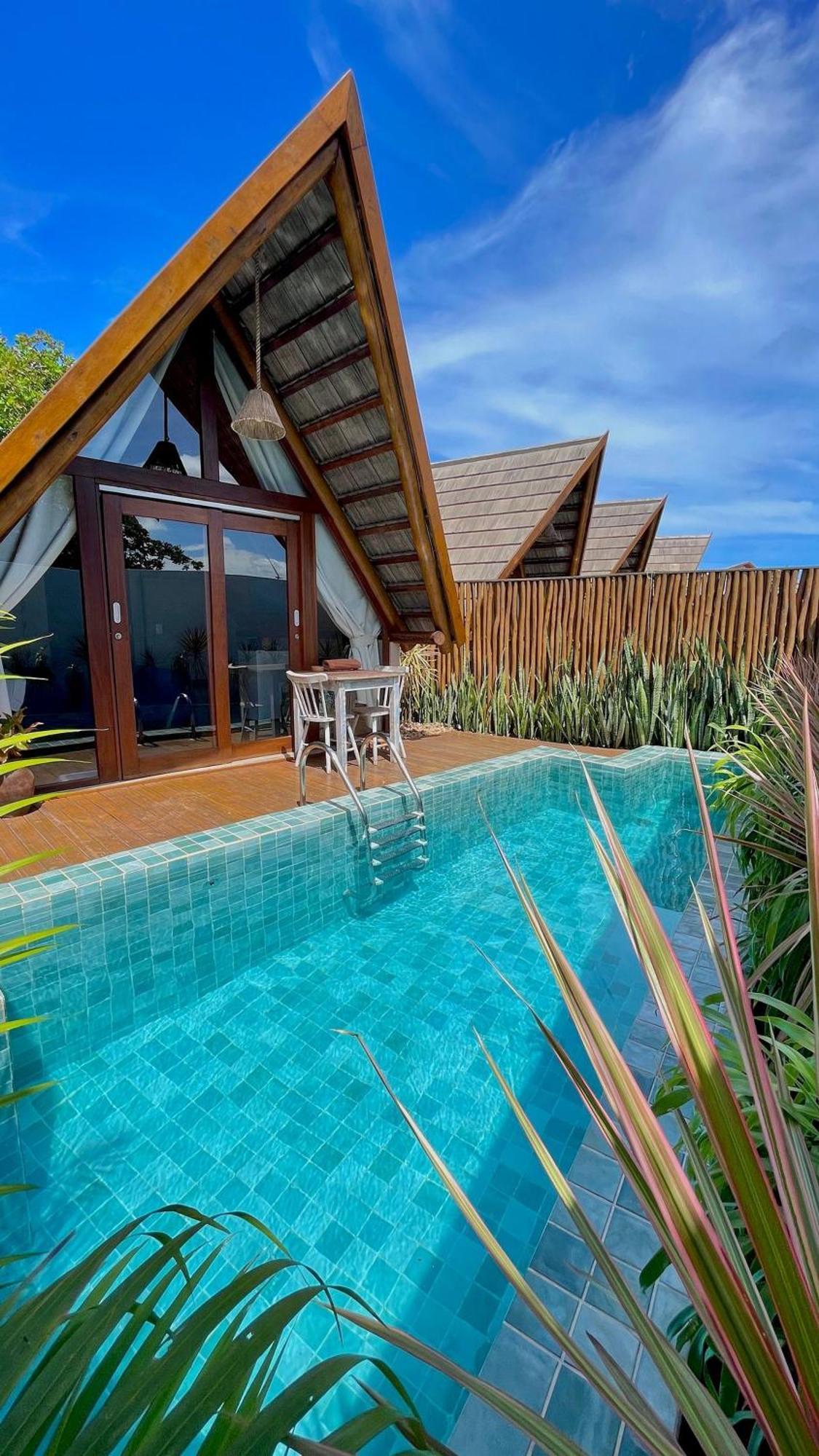 Pousada Villa Di Luna Sao Miguel do Gostoso Luaran gambar